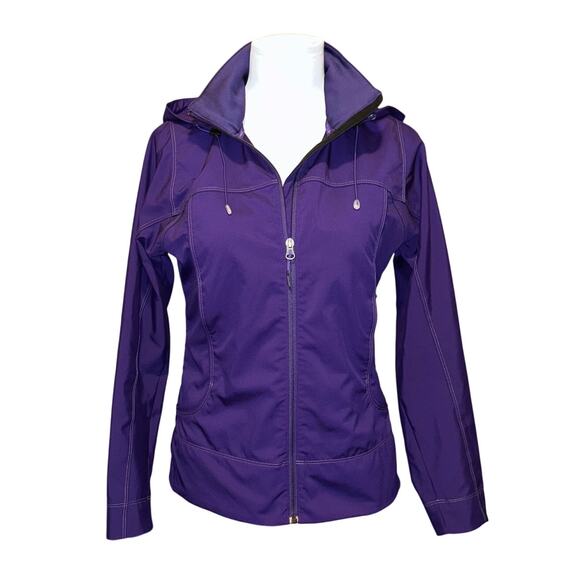 Marmot Jackets & Blazers - Marmot Woman's Hooded Softshell Jacket Purple Size S Outdoor Activewear